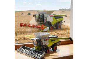 Kombajn Claas Lexion – legenda żniw w miniaturze. Modele i zabawki dla fanów marki