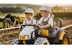 Zabawki rolnicze, traktory dla dzieci, sterowane na pilota