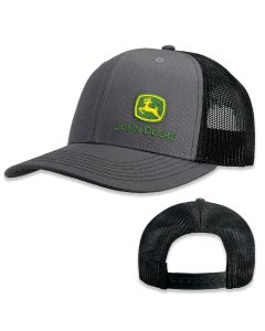 Czapka John Deere z daszkiem i siateczką