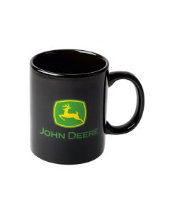 Czarny Kubek John Deere | Klasyczny Ceramiczny Kubek 340 ml