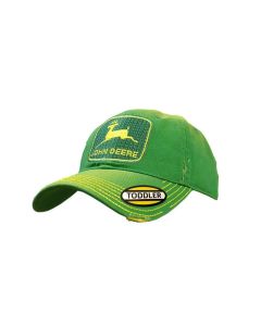 Czapka dziecięca John Deere z daszkiem i logo vintage