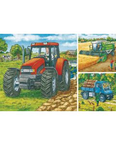 Puzzle Duże maszyny rolnicze
