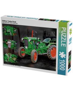 Puzzle Zabytkowy Traktor Deutz 1000 Elementów