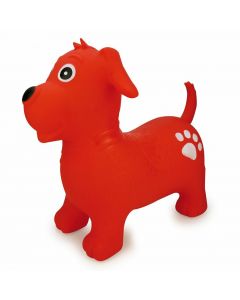 Skoczek w kształcie czerwonego psa marki JAMARA.