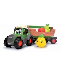 Fendt Traktor z przyczepą do owoców