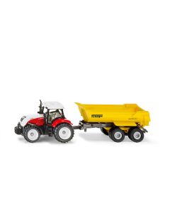 Steyr z wywrotką skorupową Krampe