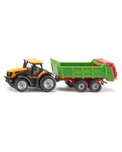JCB z uniwersalnym rozrzutnikiem Strautmann