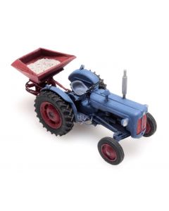 Fordson Dexta z rozsiewaczem nawozu - Model Artitec 1:87 | Precyzyjne modele traktorów