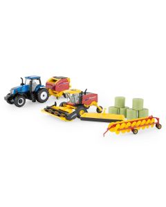 New Holland Zestaw do zbioru siana 1:64