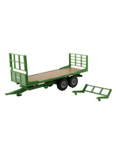 Metalowa przyczepa Flachbett-Anhänger od Britains 43414