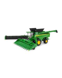 John Deere S7 z podwójnymi kołami