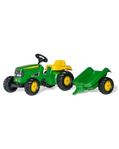 Traktor na pedały John Deere z przyczepą RollyKid Rolly Toys R01219