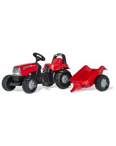 Traktor na pedały Case CVX 1170 z przyczepą RollyKid Rolly Toys R01241