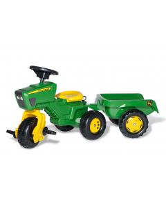 Traktor na pedały John Deere rollyTrac z przyczepą RollyKid R05276 Rolly Toys