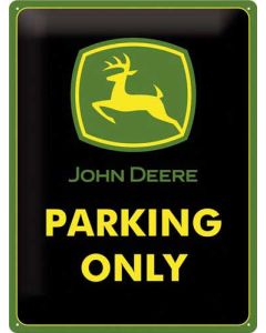 Metalowa tabliczka John Deere „Parking Only”