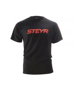 T-Shirt Steyr czarny męski rozmiar S