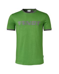 T-shirt Fendt z logo zielony rozmiar L