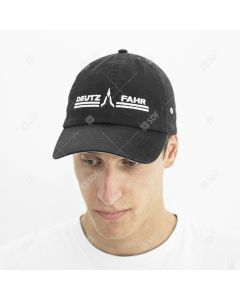 Oryginalna czapka Deutz-Fahr czarna z logo 