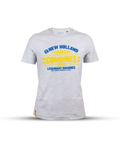 T-shirt New Holland jasnoszary