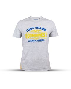 T-shirt New Holland jasnoszary-XL