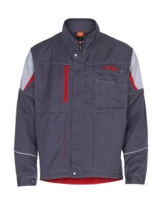Kurtka robocza Steyr szaro-czerwona-2XL