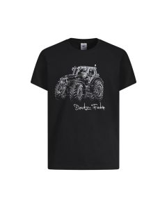 Deutz-Fahr T-shirt męski z nadrukiem traktora-XL