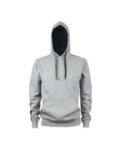 Bluza męska z kapturem Steyr szara – oryginalny hoodie z logo