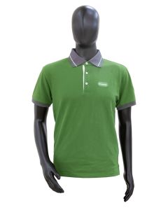 Polo Krone zielono-szare-4XL