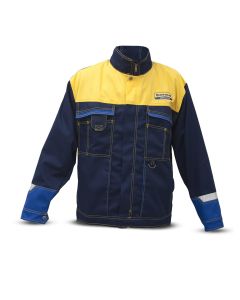 Kurtka robocza New Holland żółto-niebiesko-czarna-L