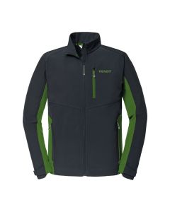 Kurtka softshell Fendt szaro-zielona-S
