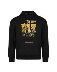 Bluza z kapturem New Holland czarna