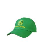 Czapka z daszkiem John Deere dla dzieci – zielona z wyszywanym logo