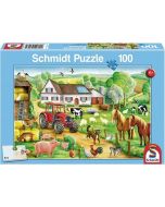Puzzle Rolnicze Wesołe gospodarstwo