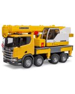 Scania Super 560R Liebherr dźwig Bruder 1:16