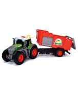Zestaw Fendt Farm Trailer – Traktor z przyczepą wywrotką, światła i dźwięk