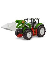 Plastikowy ciągnik Roadmax z ładowarką czołową Bruder 1:16