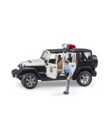 Jeep Wrangler Unlimited Rubicon radiowóz Bruder 1:16