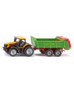 Metalowy traktor JCB ze Strautmann od Siku