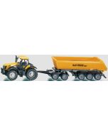 JCB 8250 z wózkiem Dolly i naczepą Siku 1:87 1858