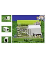 Budka dla cieląt z 2 cielętami - Kids Globe | Diorama, Zabawki