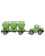 MB Trac z przyczepą z silosami Wiking 1:87 038598