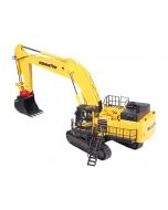 Koparka Komatsu PC1250 z szybkozłączem Lehnhoff i osprzętem NZG 1:50 | Metalowy model kolekcjonerski
