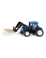 Metalowy traktor New Holland od Siku 1:87