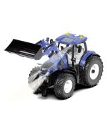 Ciągnik New Holland T7.315 z ładowaczem czołowym sterowany aplikacją Siku Control 1:32