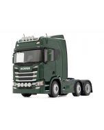 Ciągnik siodłowy Scania R500 6x2 ciemnozielona - Model MarGe Models 1:32