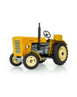 Traktor zabawka Ursus c360, metalowy nakręcany model od Kovap w skali 1:25