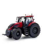 Metalowy model traktora Valtra Q305 czerwony od Universal Hobbies UH6674