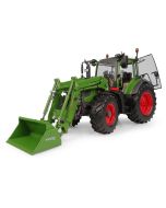 Metalowy traktor Fendt 515 Vario z ładowaczem od Universal Hobbies 1:32