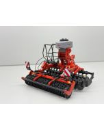 Metalowa brona talerzowa Kuhn Optimer 303 od Replicagri 1:32