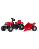 Traktor na pedały Massey Ferguson z przyczepą RollyKid Rolly Toys R01230